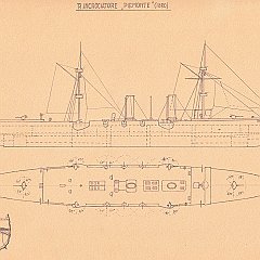 06-R. Incrociarore 'Piemonte' (1880)  - 68